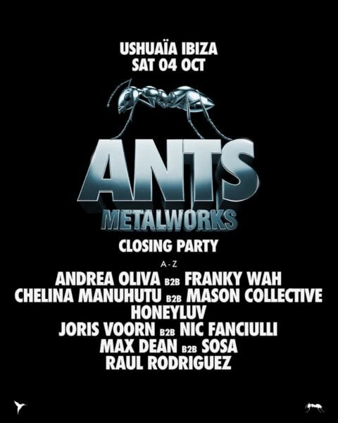 ANTS Metalworks Closing Party en Ushuaïa Ibiza