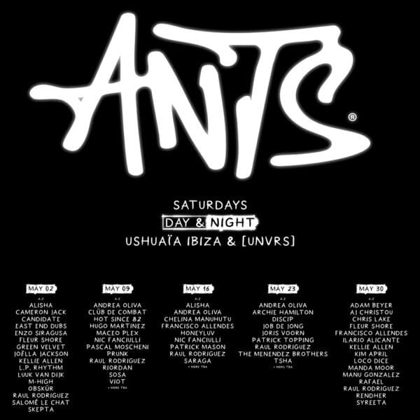 ANTS Day & Night este 2026 en [UNVRS] Ibiza