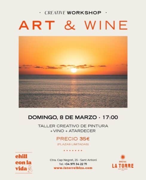 Art & Wine en Hostal La Torre