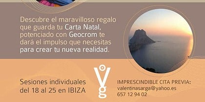 Astrology and Geochromotherapy, individual sessions in Ibiza