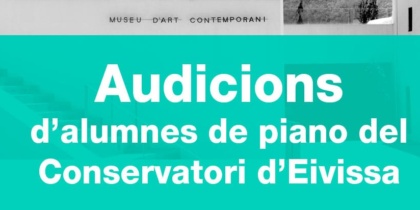 Audición de piano en el MACE
