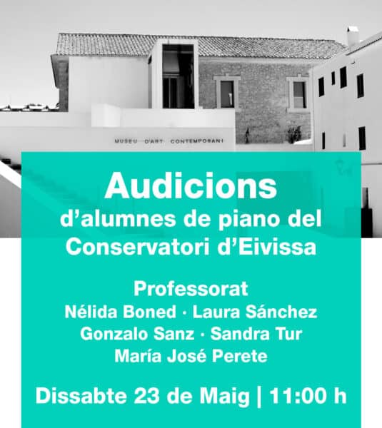 Audición de piano en el MACE