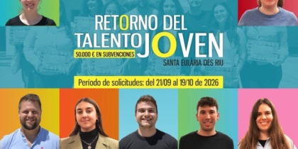 Santa Eulalia convoca ayudas para atraer talento joven