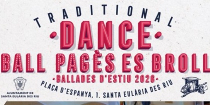 Manifestations de Baile Payés cet été à Santa Eulalia