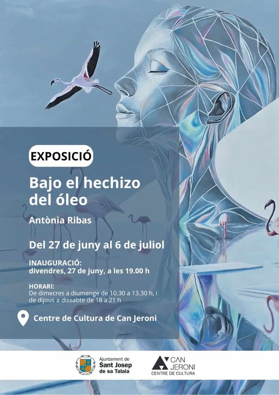 Bajo el hechizo del óleo, exposición de Antònia Ribas en Can Jeroni