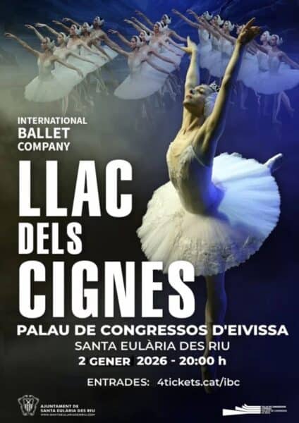 El Lago de los Cisnes, ballet para empezar el año en Santa Eulalia