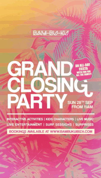 Closing de Bam-Bu-Ku