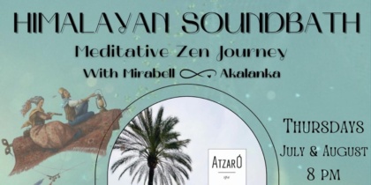 Baño de Sonido Himalayo y Viaje Meditativo Zen en Atzaró Agroturismo Hotel Ibiza
