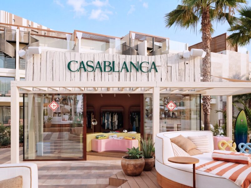 Casablanca abre un exclusivo pop-up de moda en BLESS Ibiza The Site este verano