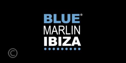 Fiestas Ibiza- blue marlin logo negativo 1