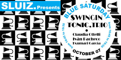 Swingin Tonic in een nieuwe Blue Saturday van SLUIZ Ibiza