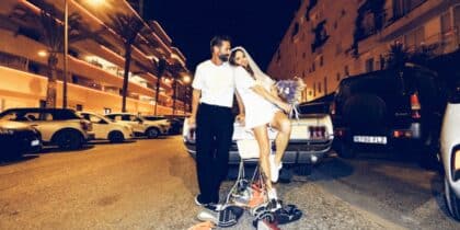 La noche de bodas de Melanie C en Chinois Ibiza