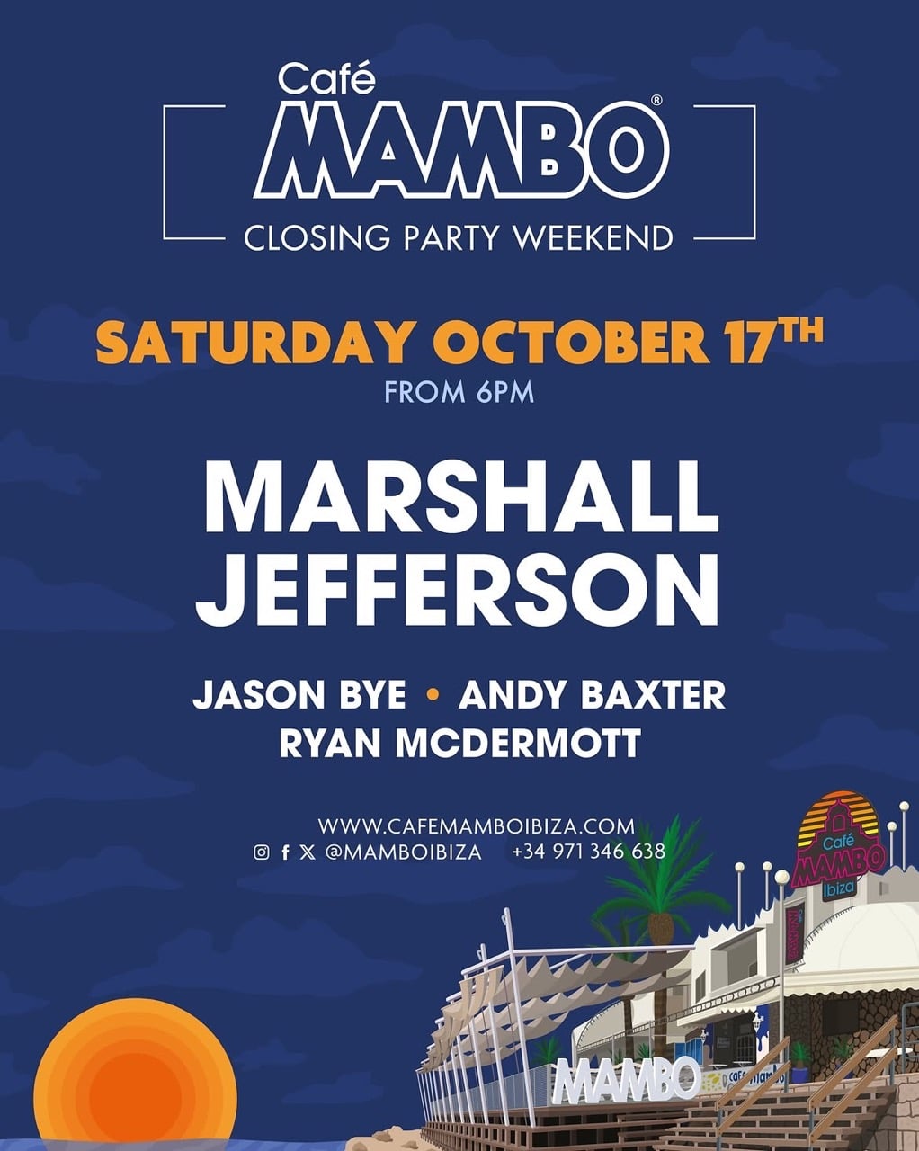 Café Mambo Ibiza Closing Party
