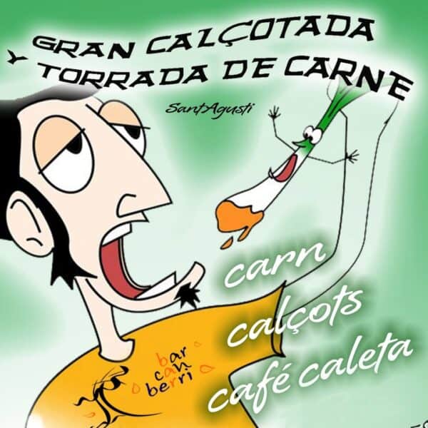 Calçotadas en Bar Can Berri, vuelve el plan de invierno más ibicenco