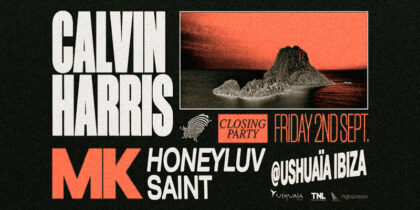 Calvin Harris sluit af bij Ushuaïa Ibiza Beach Hotel