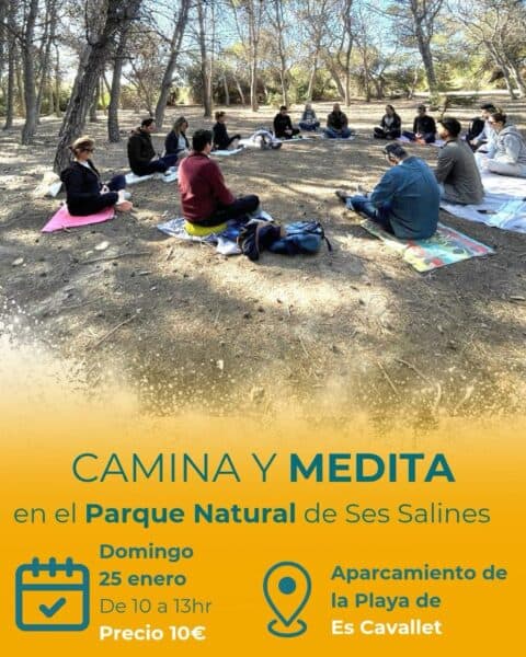 Pospuesta la actividad Camina y medita en Las Salinas