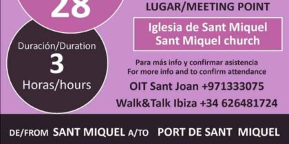 Excursión de San Miguel al Puerto de San Miguel con Walk and Talk Ibiza
