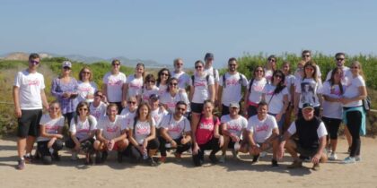 Full moon solidary walk for cancer victims