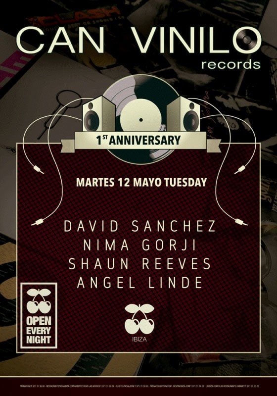 Può Vinilo Records festeggia il suo anniversario 1er martedì a Pacha Ibiza