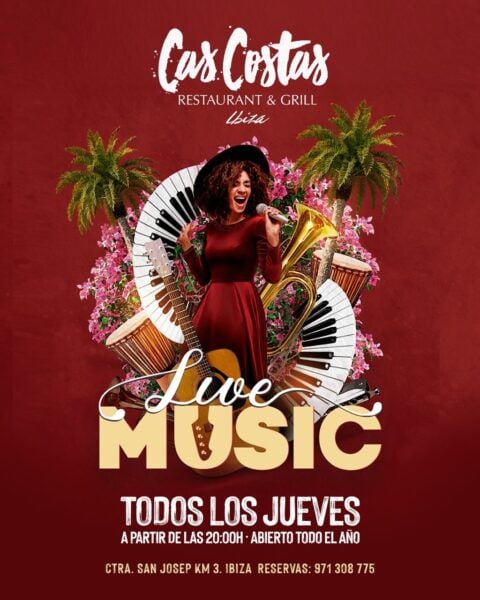 Live Music los jueves en Cas Costas