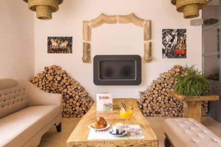 Restaurantes con chimenea en Ibiza