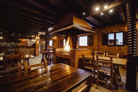 Restaurantes con chimenea en Ibiza