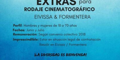 Trabajo en Ibiza 2018: Se buscan extras para una película en Ibiza
