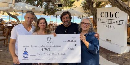 CBbC Cala Bassa raccoglie quasi 14.000 euro a favore della Fondazione Conciencia