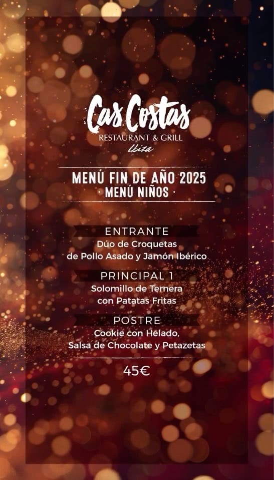 Nochevieja en Cas Costas