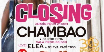 Chambao sluit de concerten van Las Dalias Ibiza af