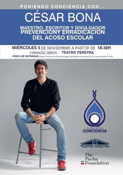 Poniendo Conciencia con César Bona en Teatro Pereyra