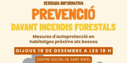 Charla sobre prevención de incendios en San Rafael