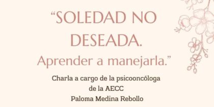 Charla sobre la Soledad no deseada