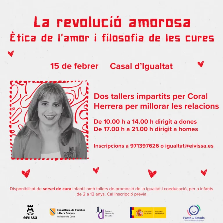 La revolución amorosa, talleres con Coral Herrera