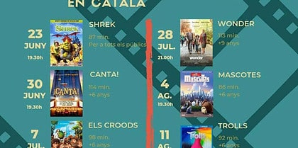 Ciclo de Cine Infantil y Juvenil en Catalán en Can Jeroni