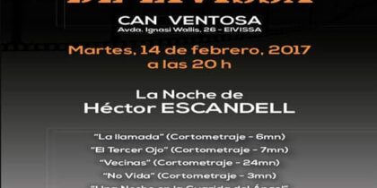 Héctor Escandell en el Ciclo de Cineastas de Ibiza en Can Ventosa