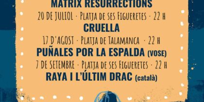 Cinéma à la fresque: cinéma gratuit avec la mairie d'Ibiza