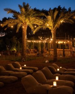 Cine bajo las estrellas en Atzaró Agroturismo Hotel Ibiza