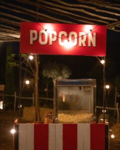 Cine bajo las estrellas en Atzaró Agroturismo Hotel Ibiza