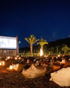 Cine bajo las estrellas en Atzaró Agroturismo Hotel Ibiza