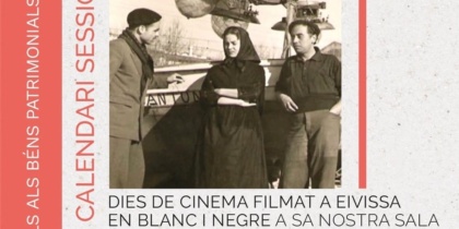 Días de cine filmado en Ibiza en blanco y negro