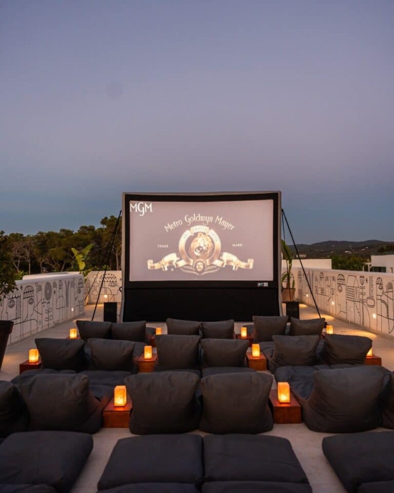 Cinema Paradiso en Las Mimosas Ibiza