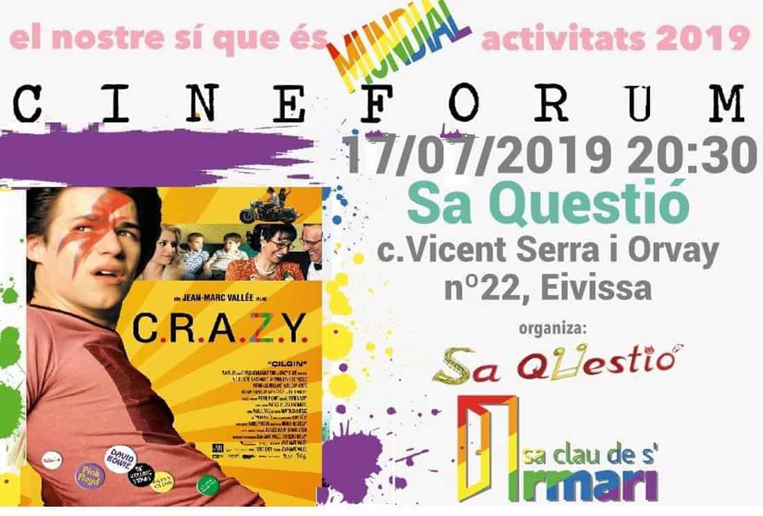 C.R.A.Z.Y: Cineforum de La Llave del Armario en Sa Questió Ibiza