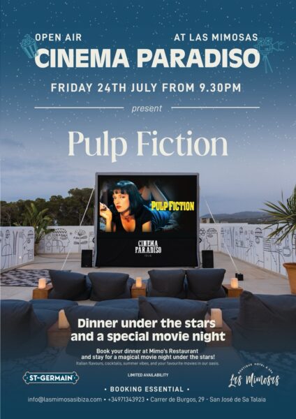 Cinema Paradiso en Las Mimosas Ibiza
