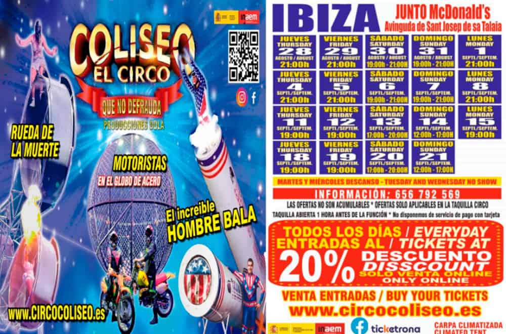 El Circo Coliseo en Ibiza