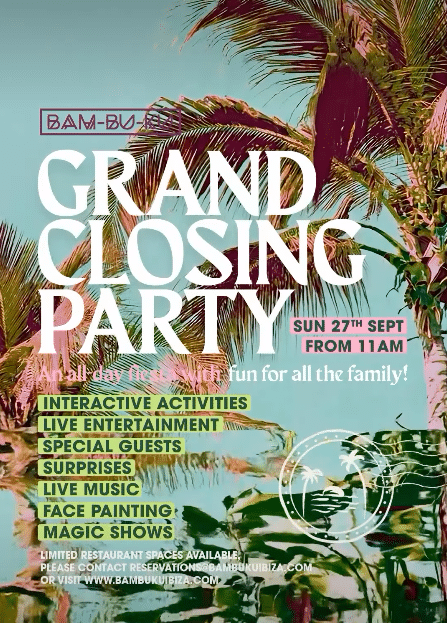 Closing de Bam-Bu-Ku