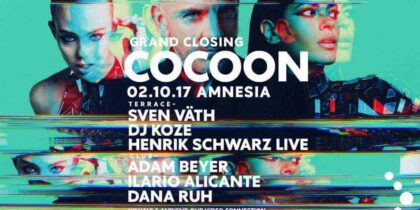 Grand Closing of Cocoon in Amnesia Ibiza