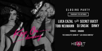 Closing of Keep On Dancing at Heart Ibiza Club