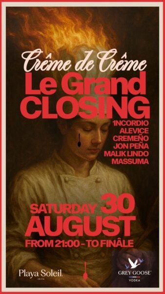 Closing Party de Créme de Créme en Playa Soleil