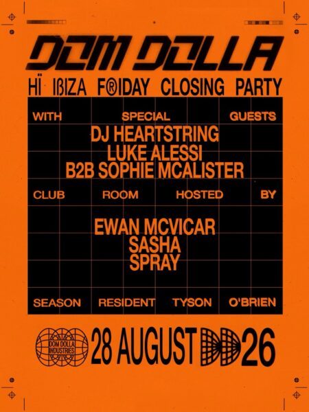 Closing Party de Dom Dolla en Hï Ibiza